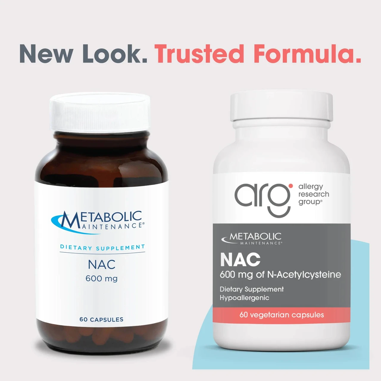 Metabolic Maintenance NAC 600mg - 60 Capsules