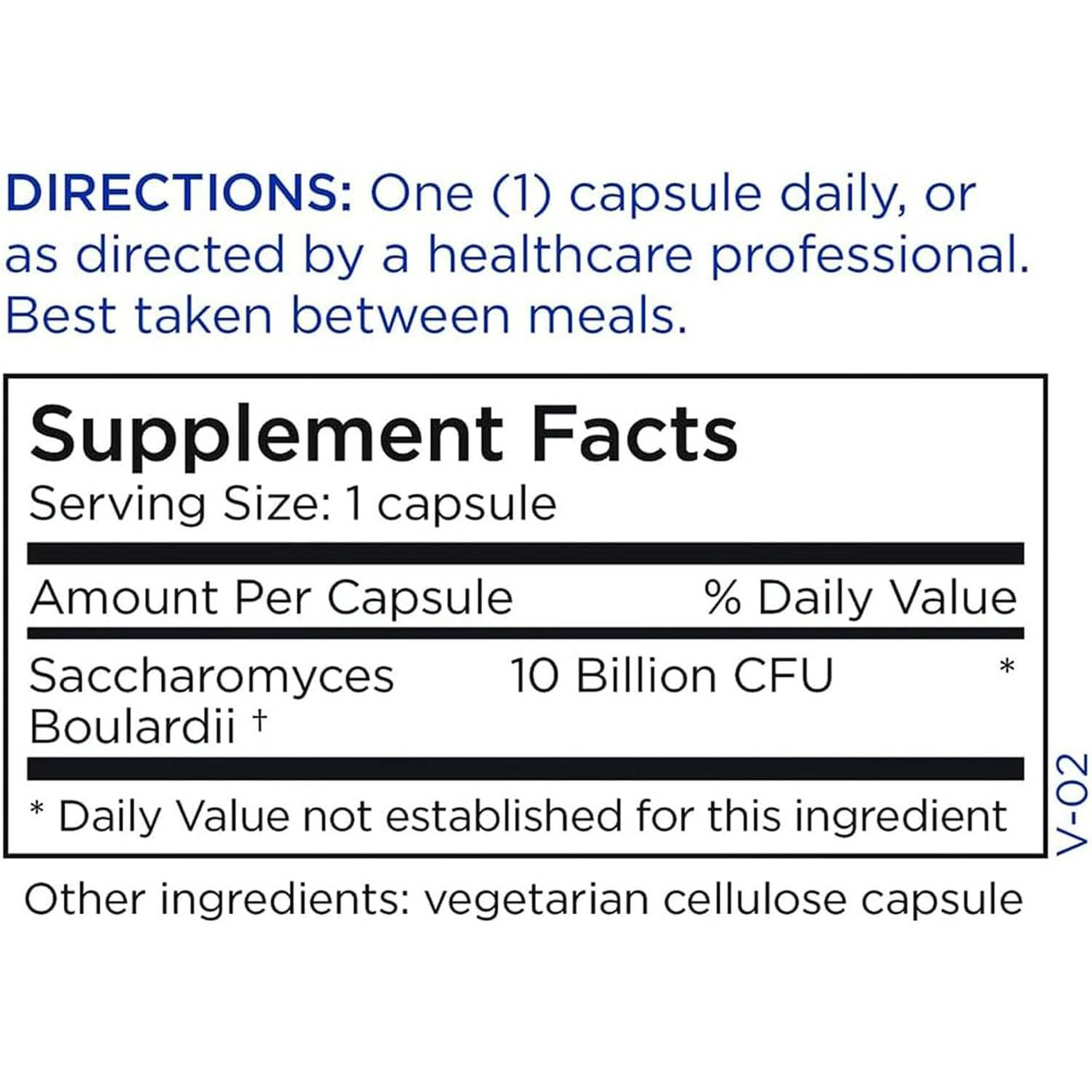 Metabolic Maintenance Saccharomyces Boulardii 10 Billion - 60 Capsules