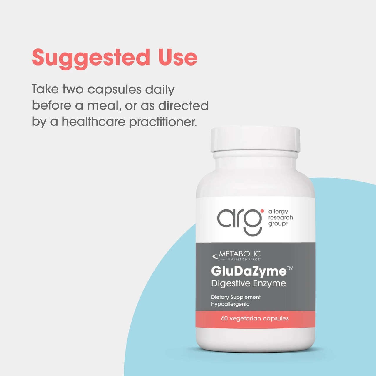 Metabolic Maintenance GluDaZyme - 60 Caplets