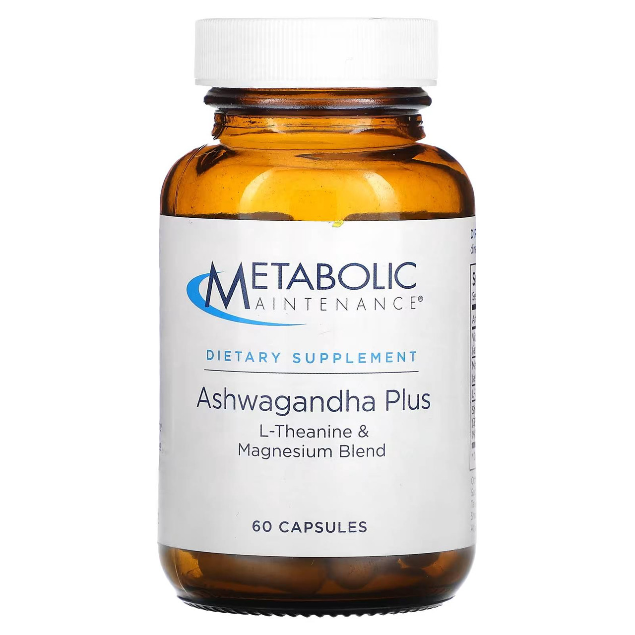 Metabolic Maintenance Ashwagandha Plus - 60 Capsules