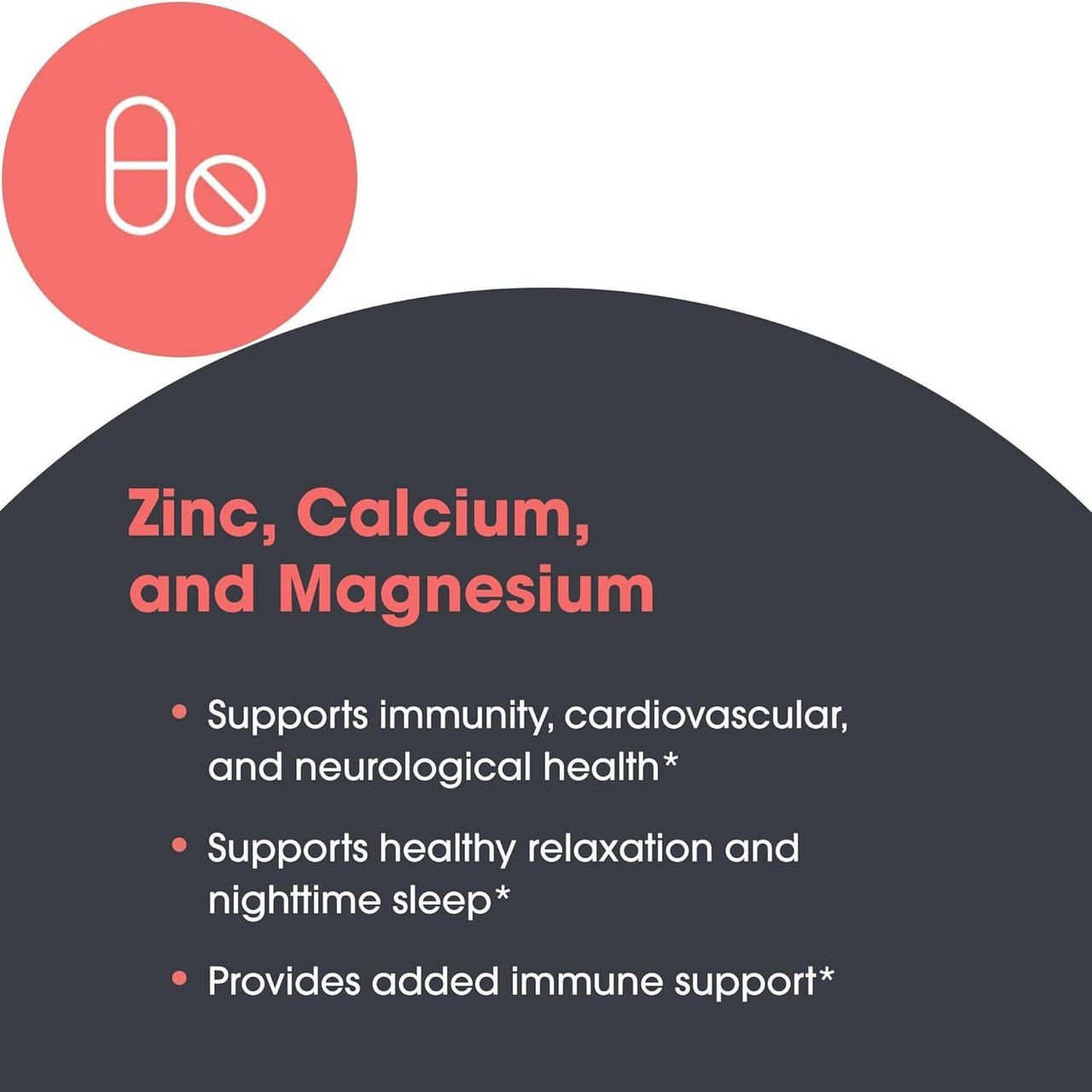 Metabolic Maintenance Cal/Mag/Zinc Complex with Vitamin D - 240 Capsules