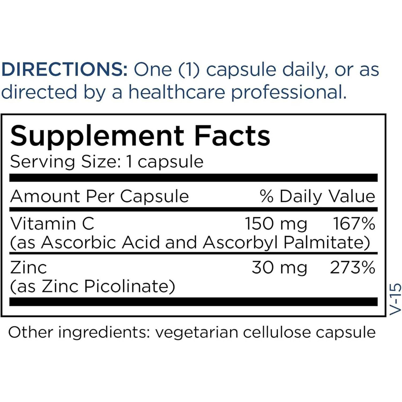 Metabolic Maintenance Zinc Picolinate 30mg - 90 Capsules