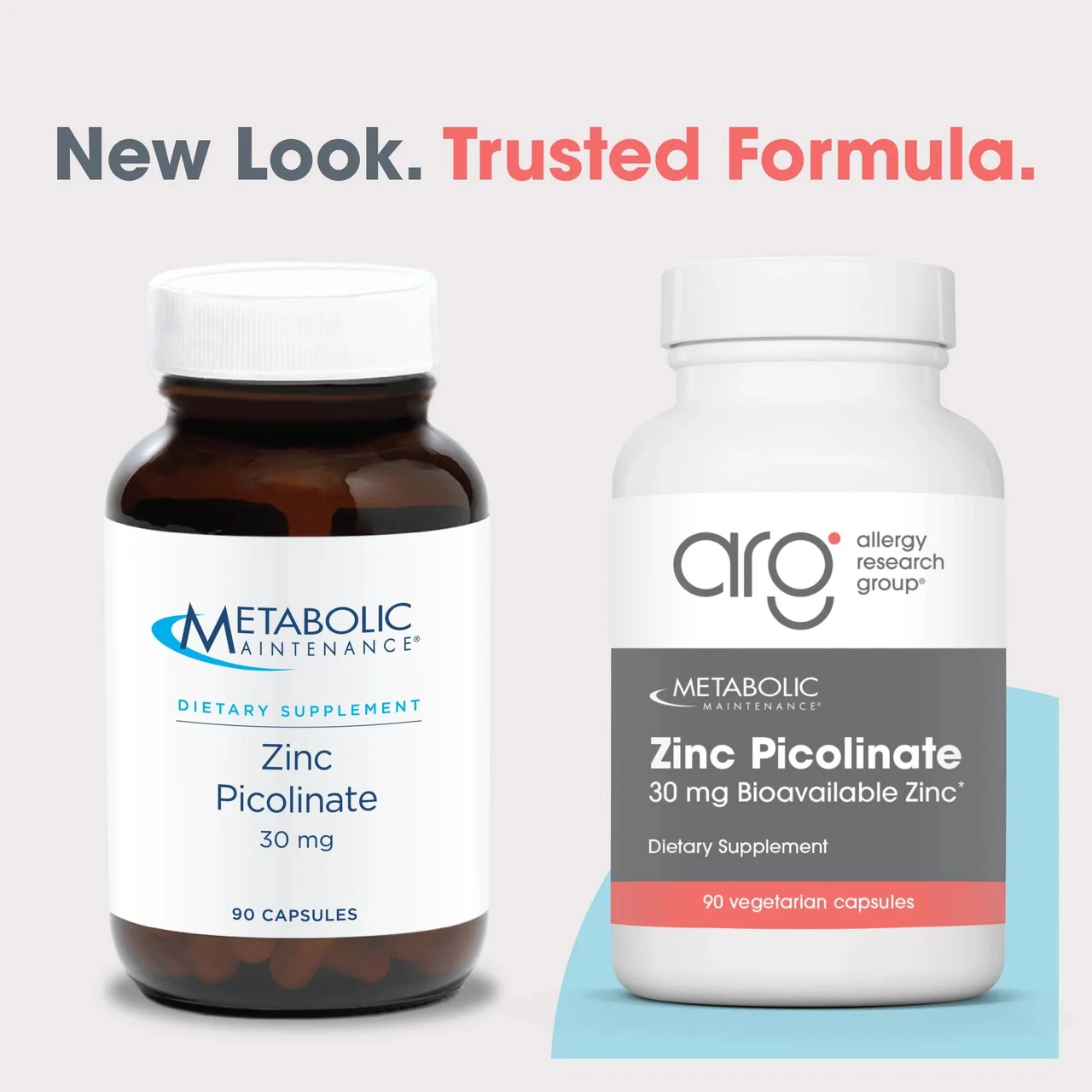 Metabolic Maintenance Zinc Picolinate 30mg - 90 Capsules