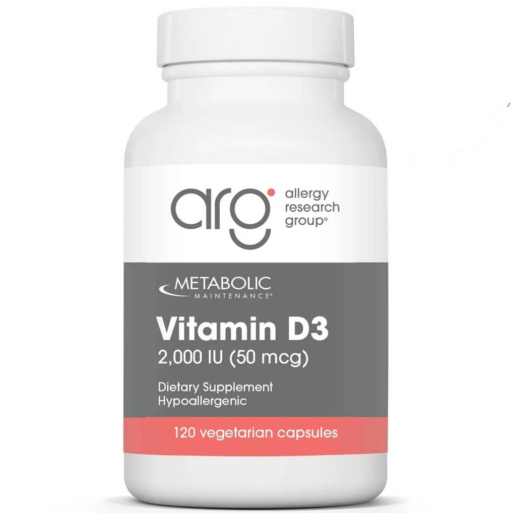 Metabolic Maintenance Vitamin D-3 [2,000 IU] - 120 Capsules