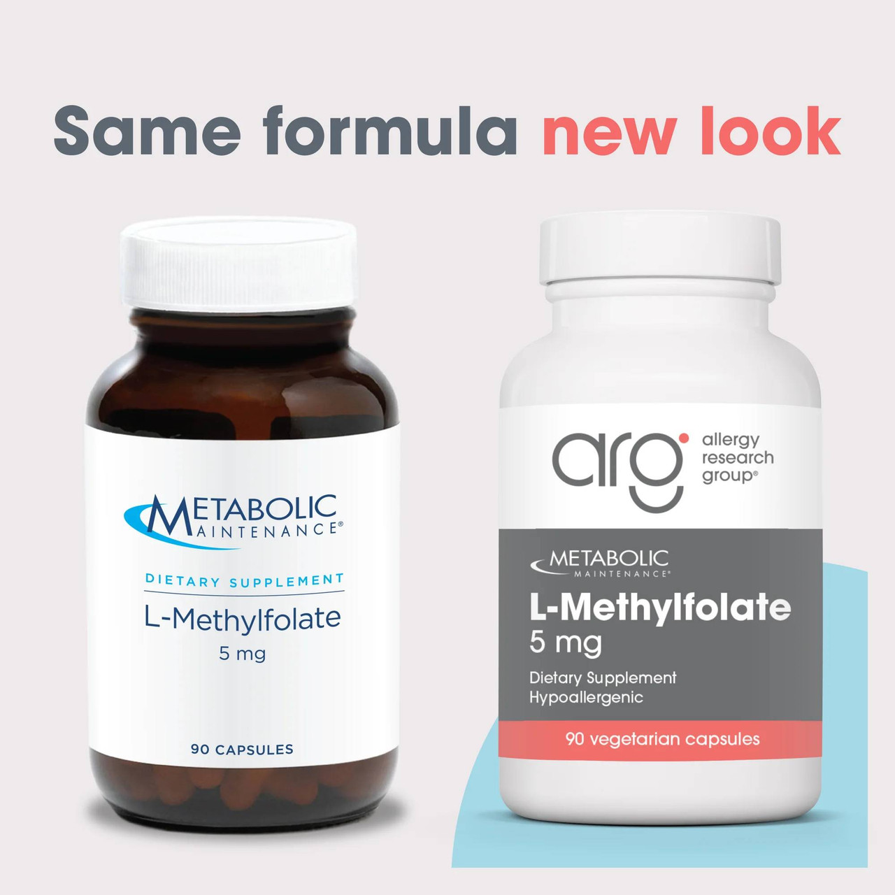 Metabolic Maintenance L-Methylfolate 5 mg - 90 Capsules