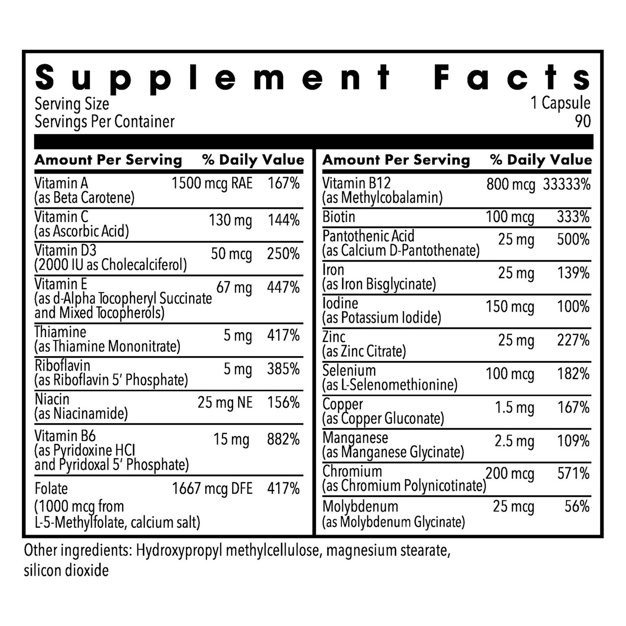 Metabolic Maintenance FemOne - 90 Capsules