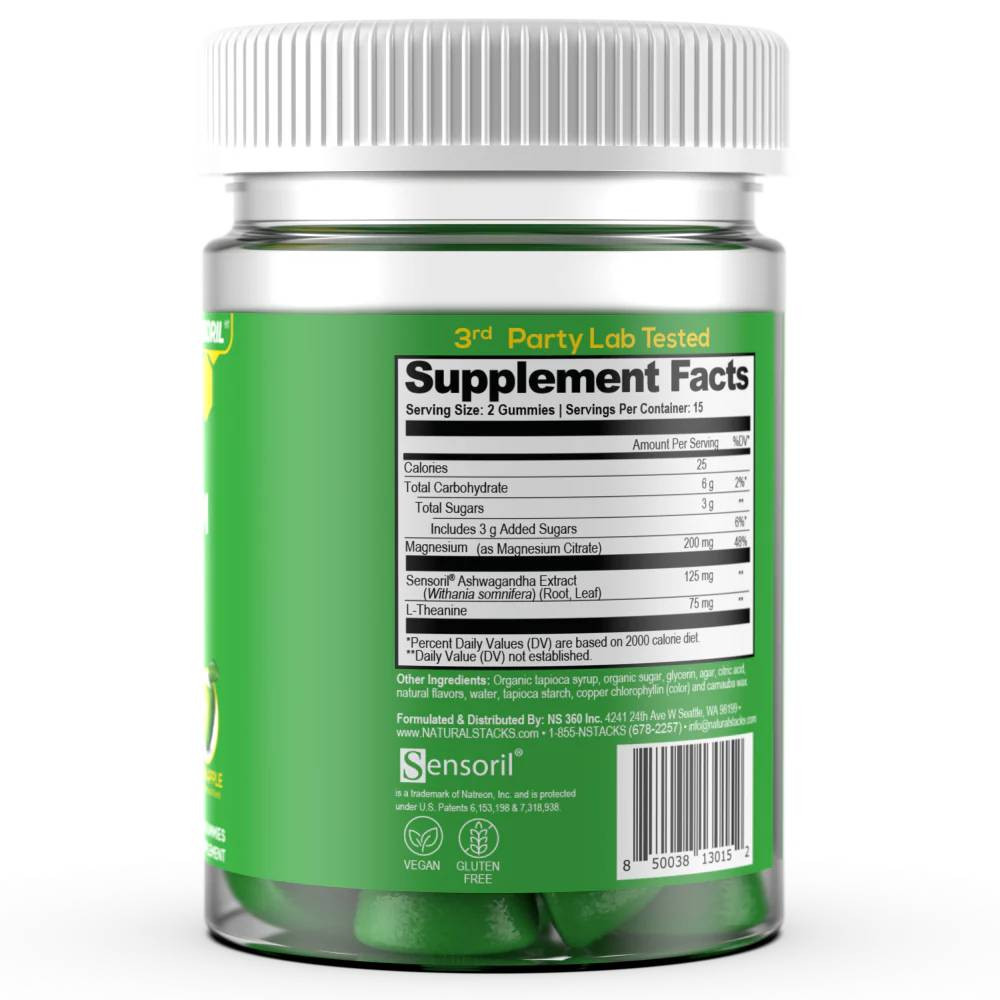 Natural Stacks Zen Magnesium Gummies - 30 Gummies