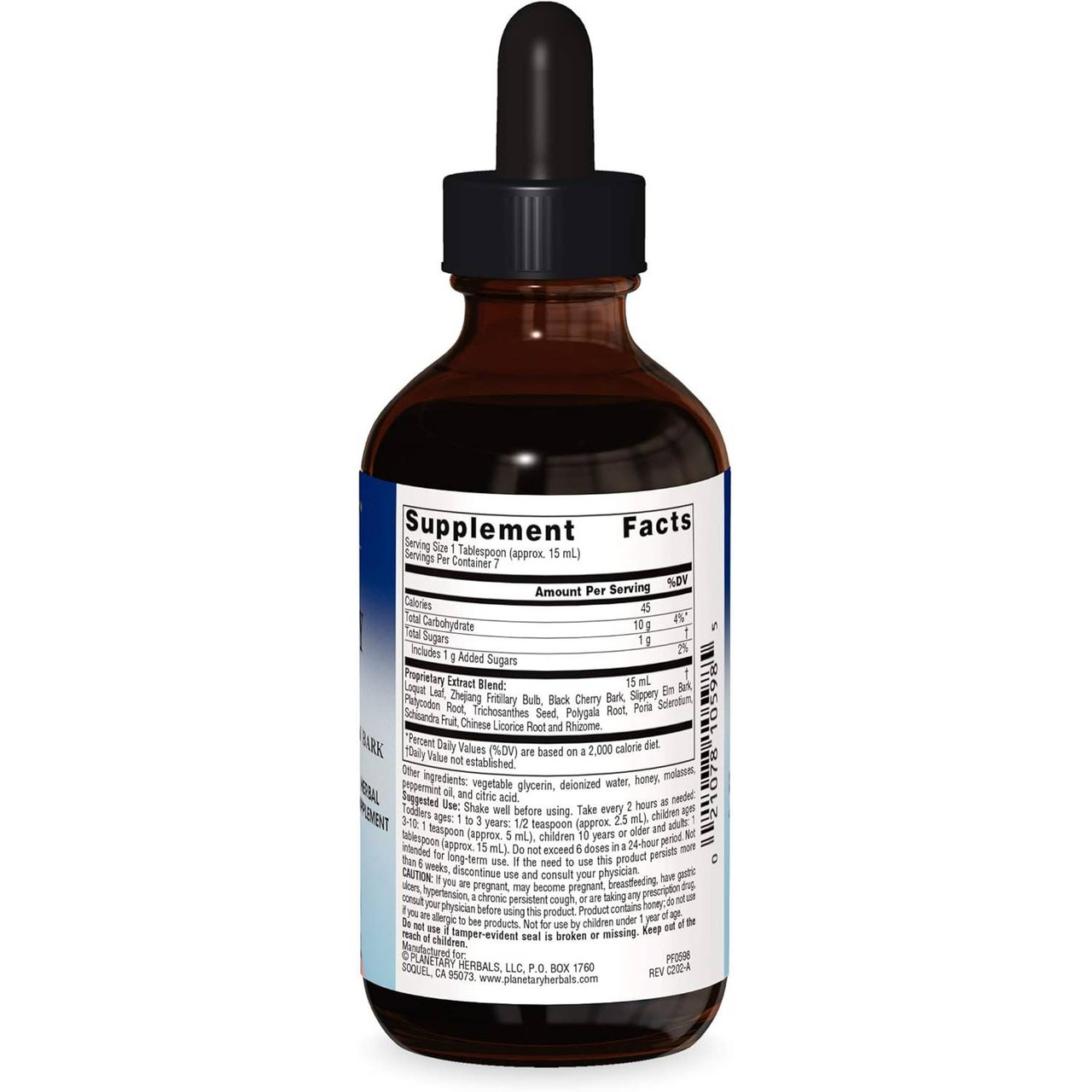 Planetary Herbals Loquat Respiratory Syrup for Kids - 118.28 Milliliters