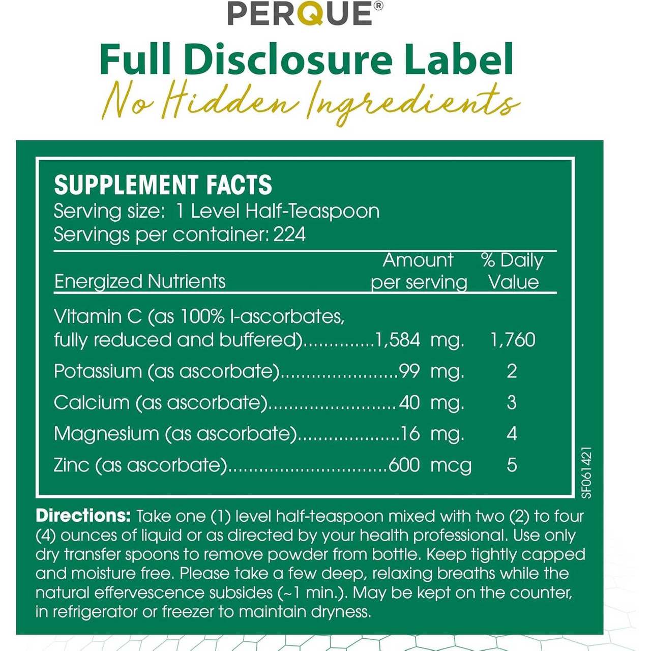 Perque Potent C Guard Powder