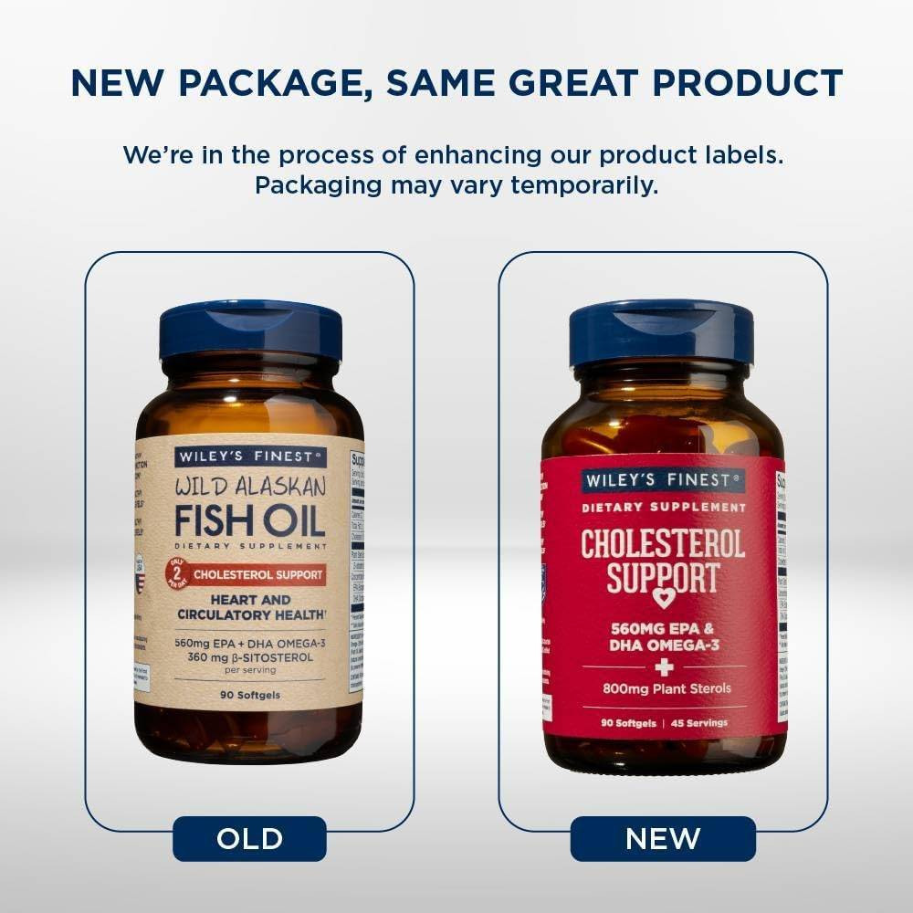 Old and new Wiley's Finest bottles, new package same great product
