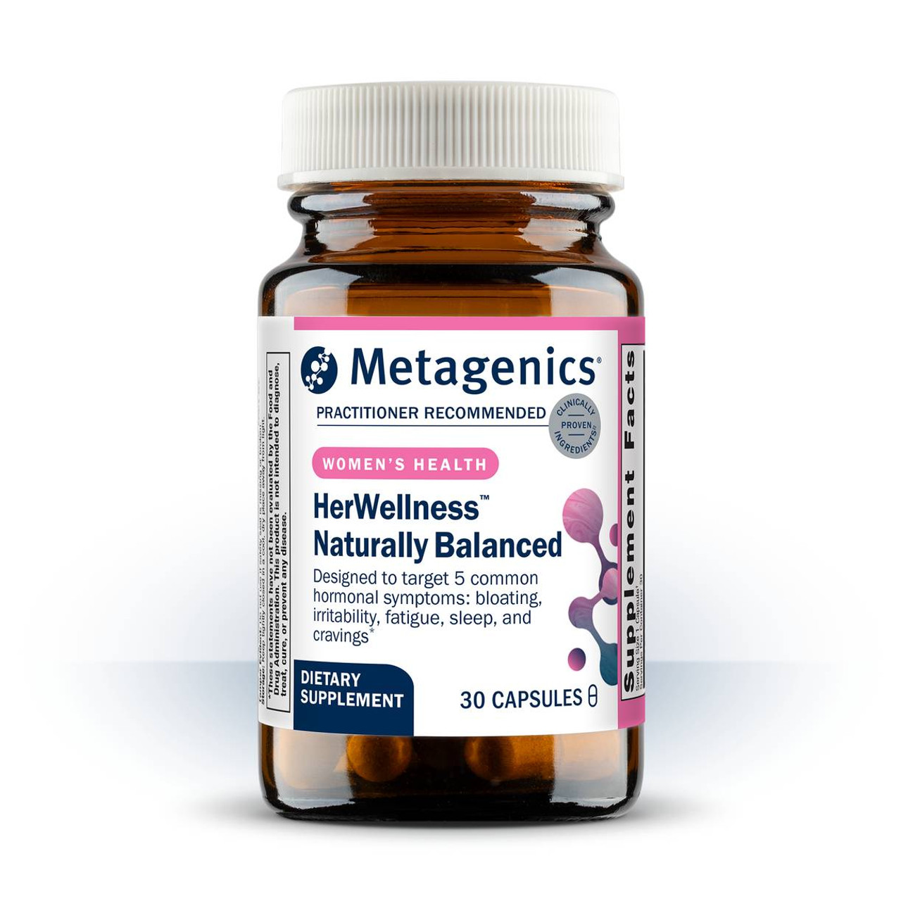 Metagenics HerWellness Naturally Balanced - 30 Capsules MTGN61532 44.99