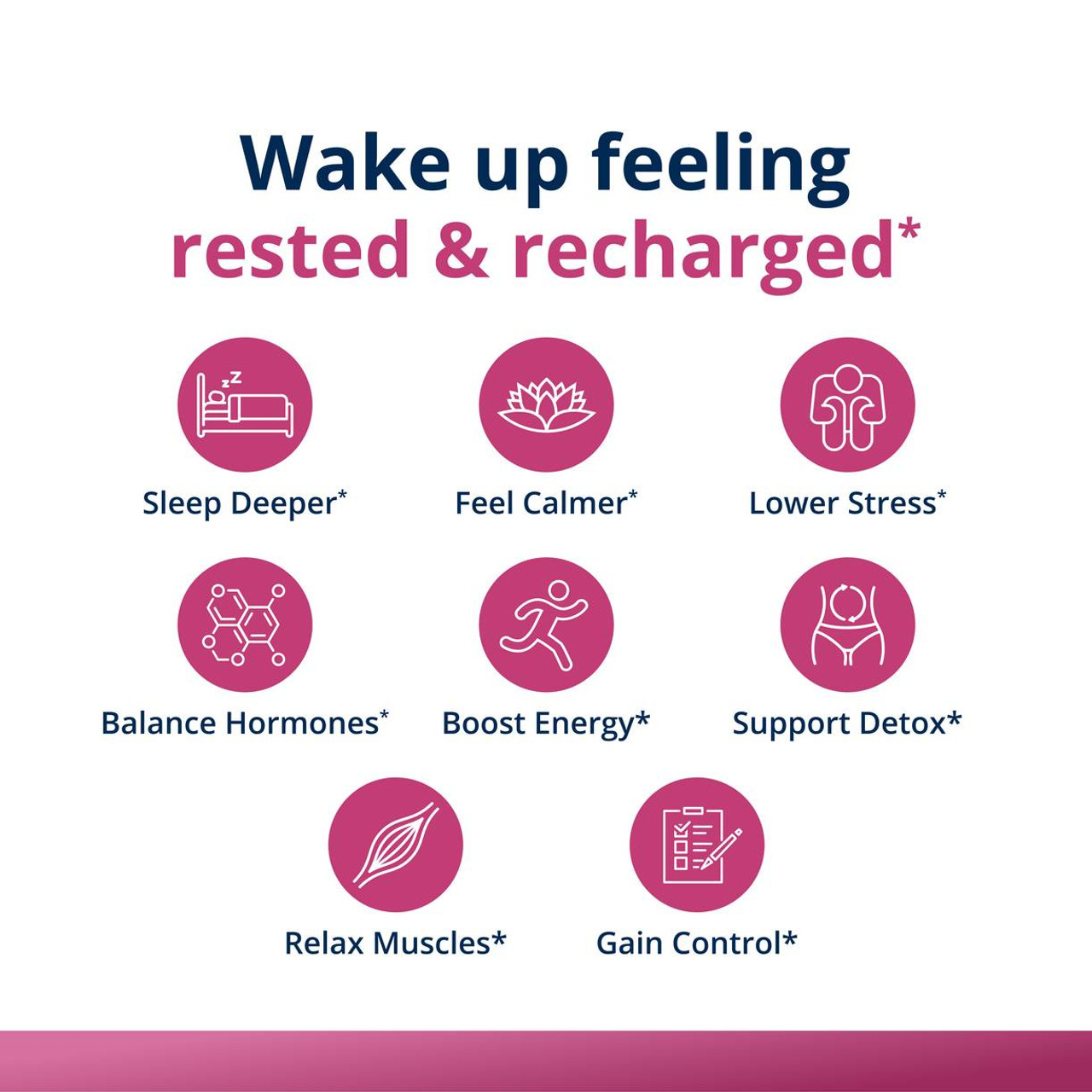 Metagenics HerWellness Recharge Overnight - 60 Tablets