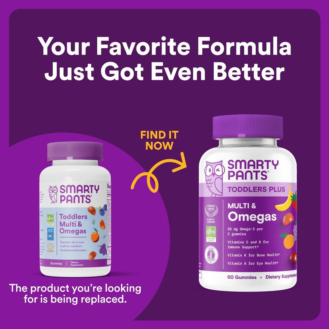 SmartyPants SmartyPants Toddler Complete - 90 Gummies