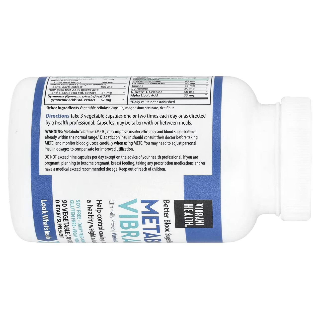 Vibrant Health Metabolic Vibrance - 90 Capsules