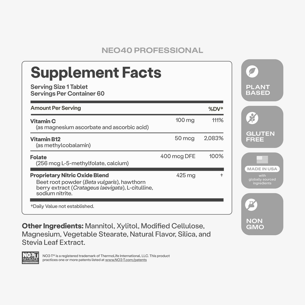 HumanN Neo40 Professional - 60 Tablets