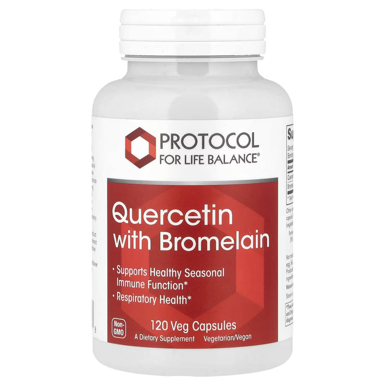 Protocol Quercetin with Bromelain - 120 Capsules PLB30708 BeautifiedYou.com