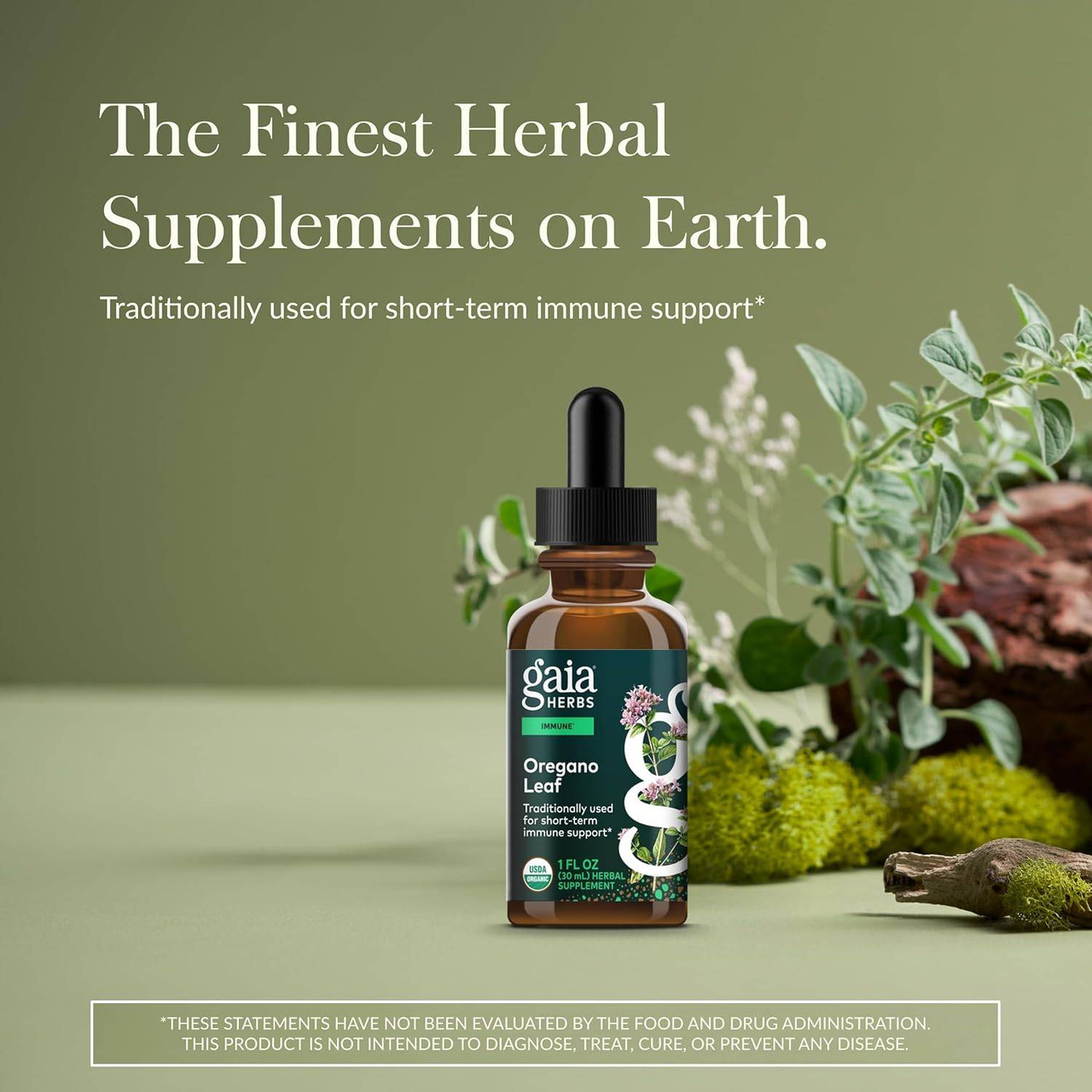 Gaia Herbs Oregano Leaf - 30 Milliliters