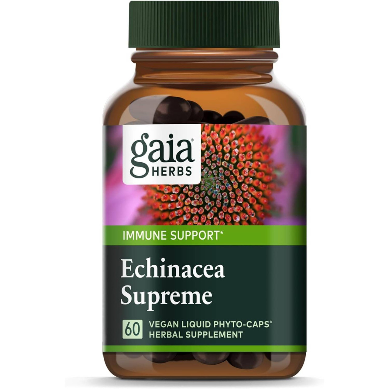 Gaia Herbs Echinacea Supreme - 60 Capsules GAHB98404 34.99