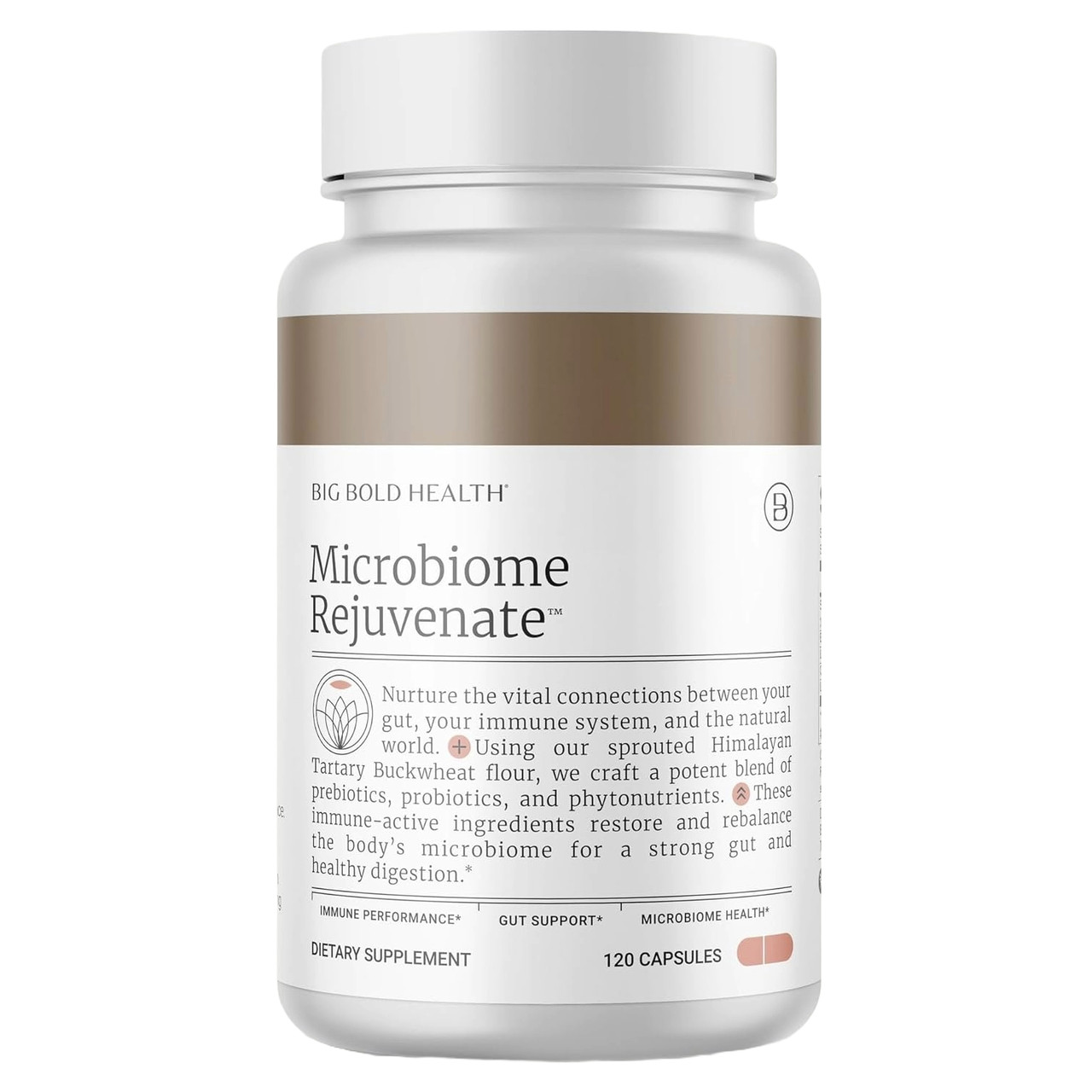Big Bold Health Microbiome Rejuvenate - 120 Capsules BBHT62015 110.99
