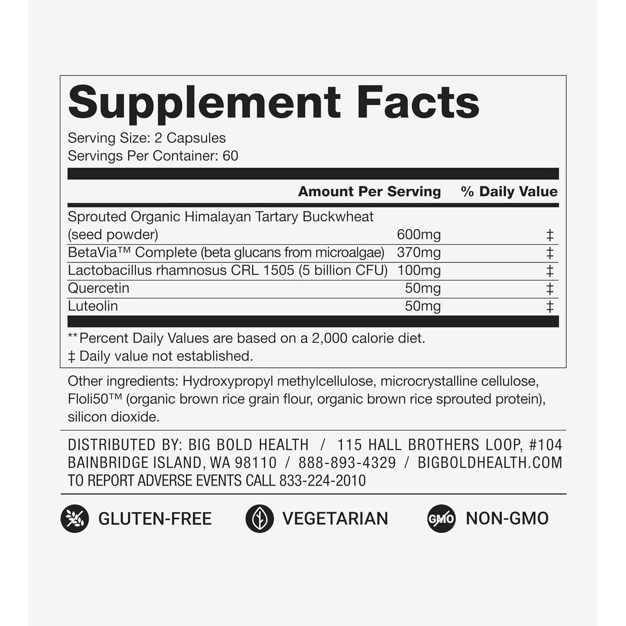 Big Bold Health Microbiome Rejuvenate - 120 Capsules