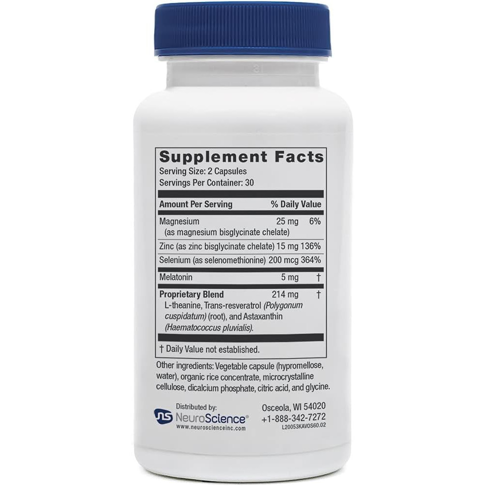 NeuroScience Kavinace OS - 60 Capsules