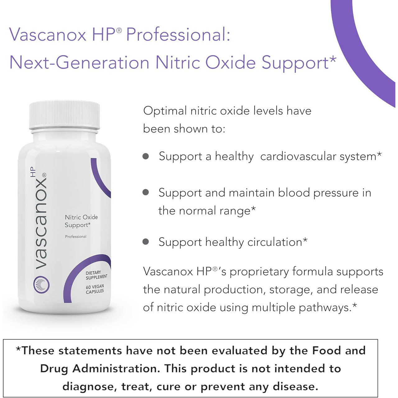 Calroy Health Sciences Vascanox HP - 60 Capsules