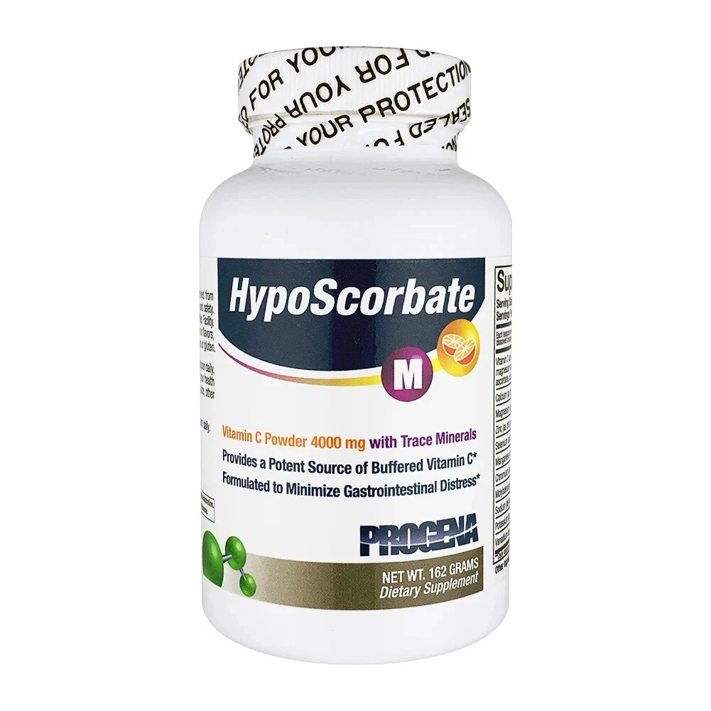 Procena HypoScorbate M vitamin C powder with trace minerals 162 g bottle