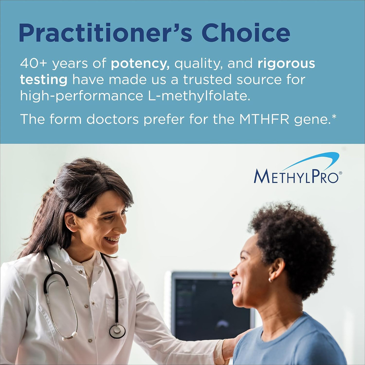 MethylPro L-Methylfolate 10 mg - 30 Capsules