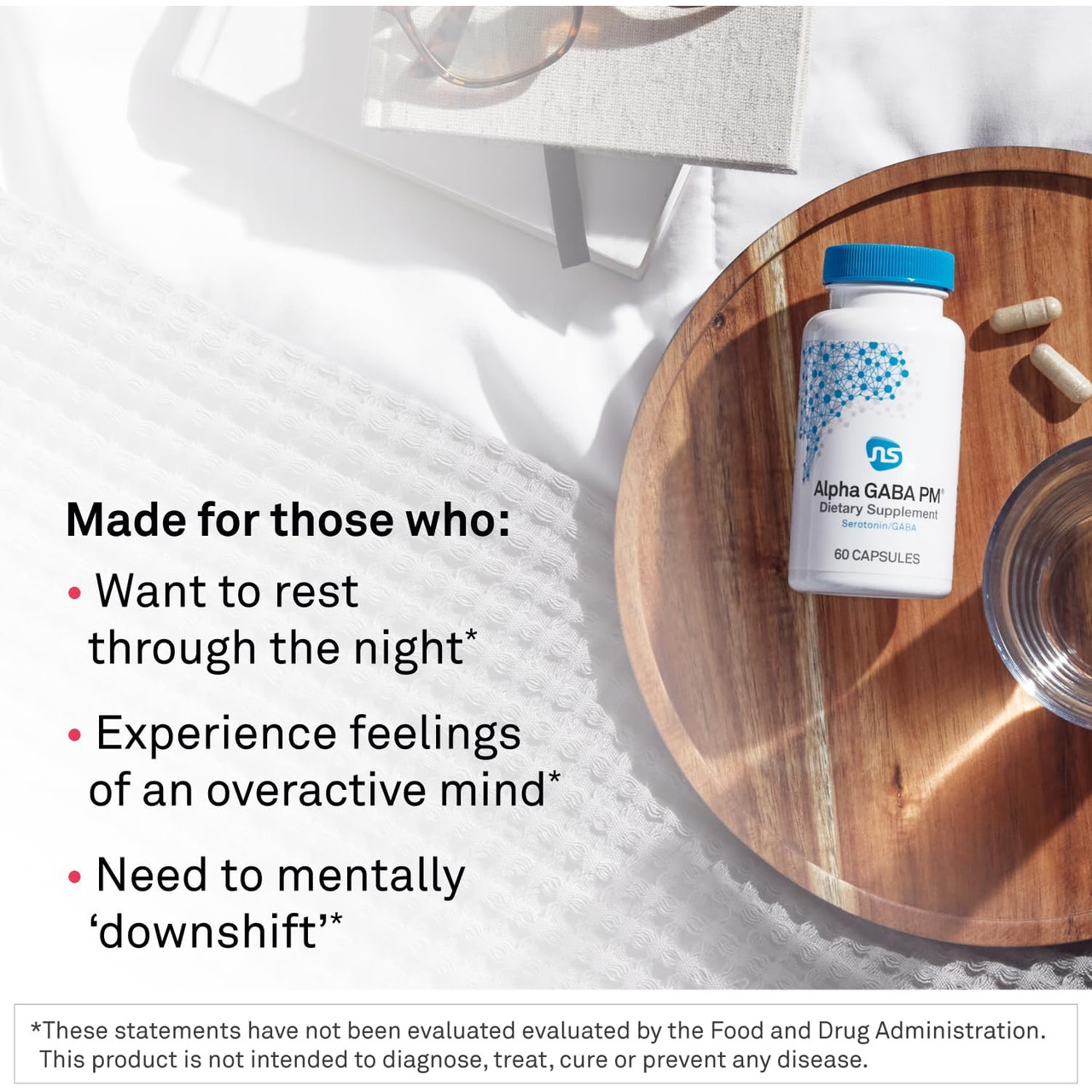 NeuroScience Alpha GABA PM - 60 Capsules