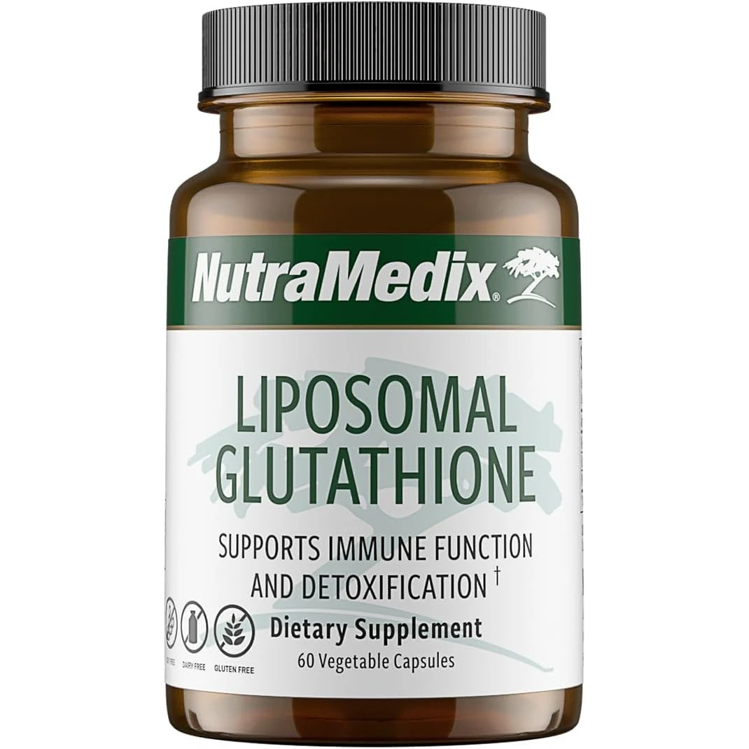 NutraMedix Liposomal Glutathione 60 vegetable capsule bottle