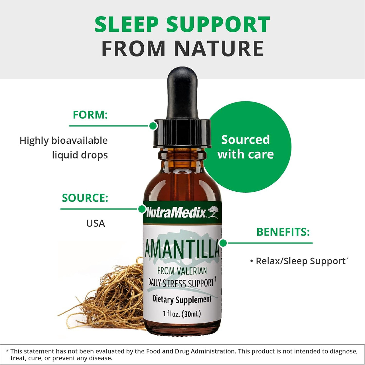 NutraMedix Amantilla Relax/Sleep - 30 Milliliters