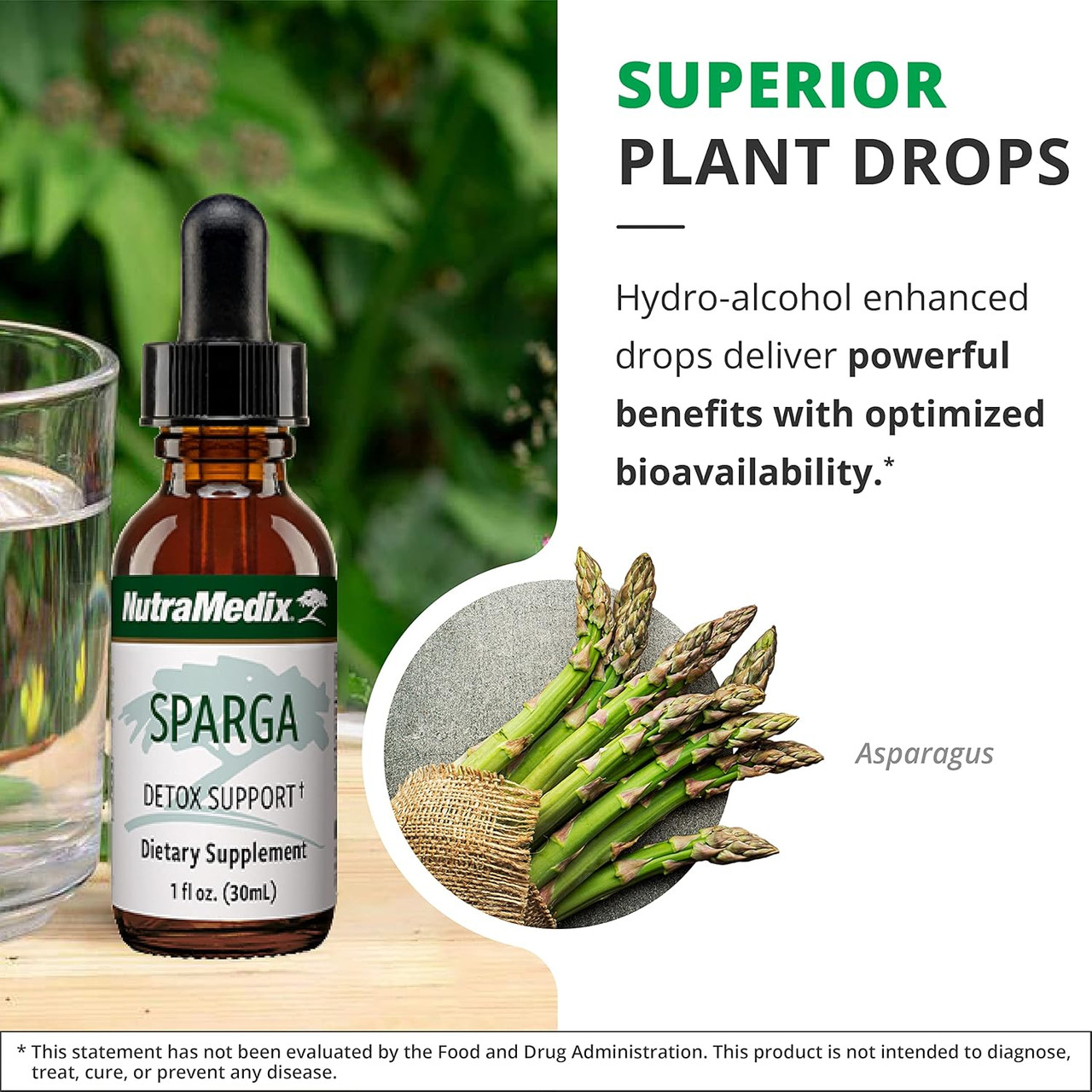 NutraMedix Sparga Sulphur Detox - 30 Milliliters