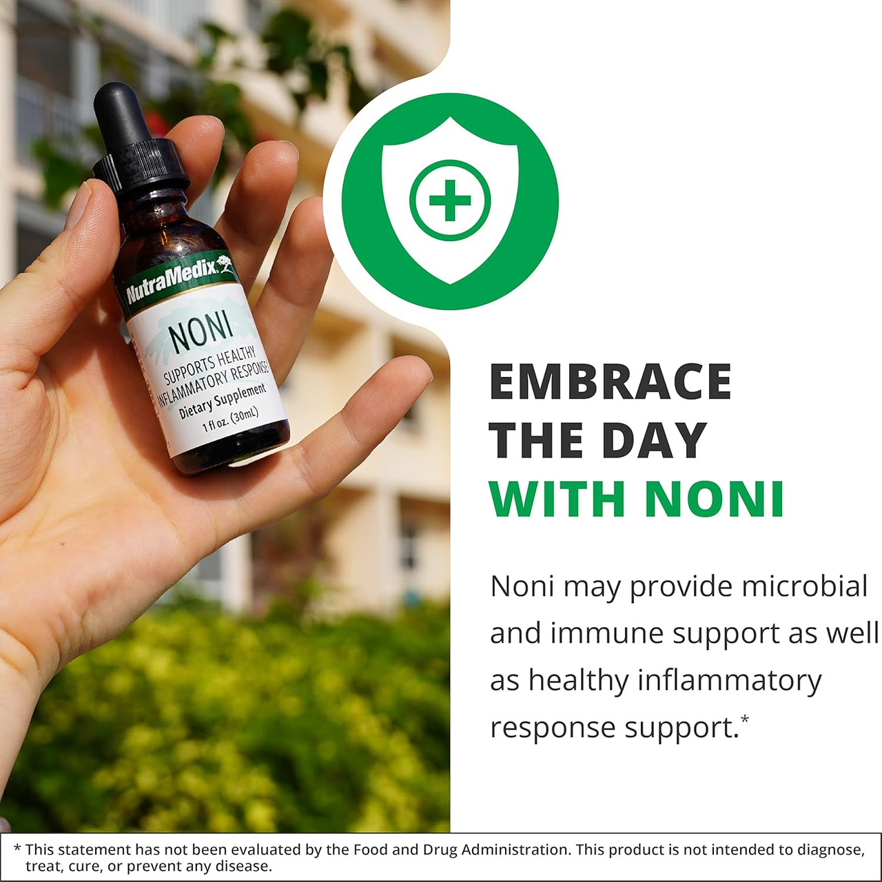 NutraMedix Noni Microbial Defense - 30 Milliliters