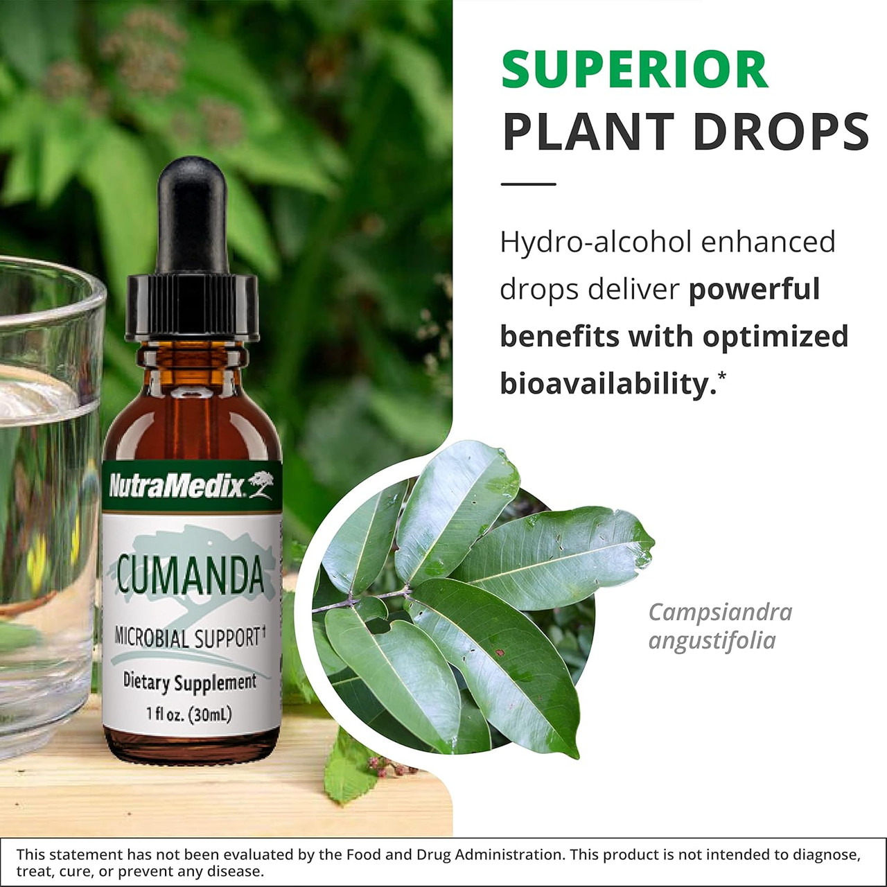 NutraMedix Cumanda Microbial Defense - 30 Milliliters