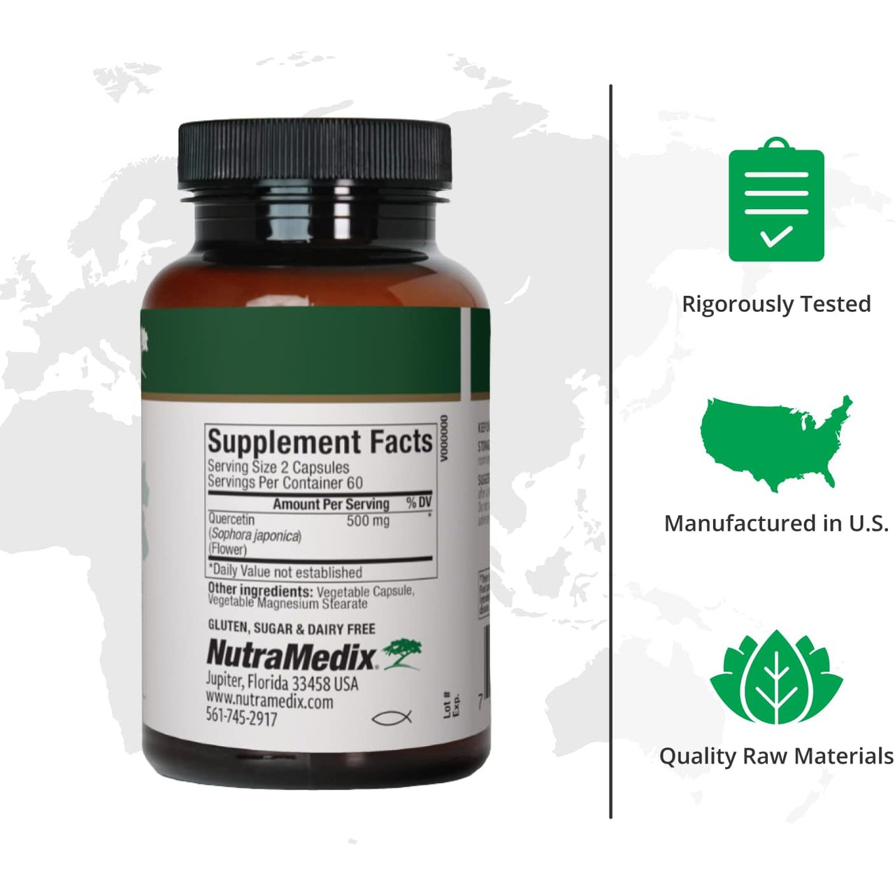 NutraMedix Quercetin - 120 Capsules