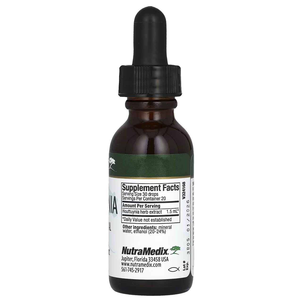 NutraMedix Houttuynia - 30 Milliliters