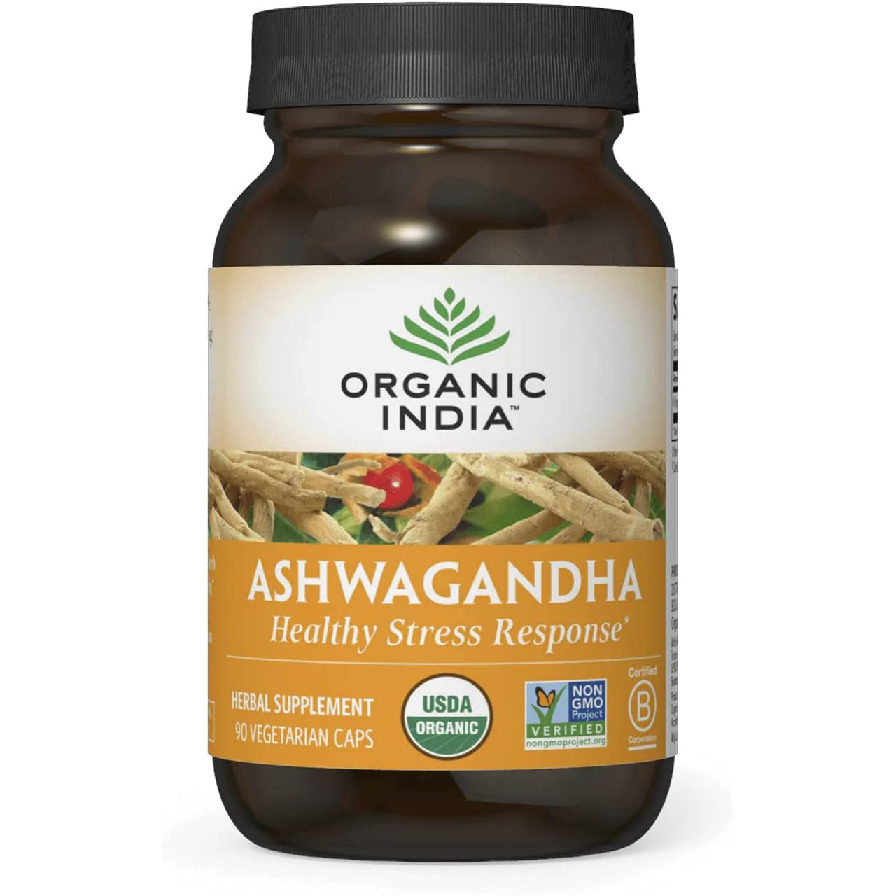 Organic India Ashwagandha - 90 Capsules ORIN00168 25.99