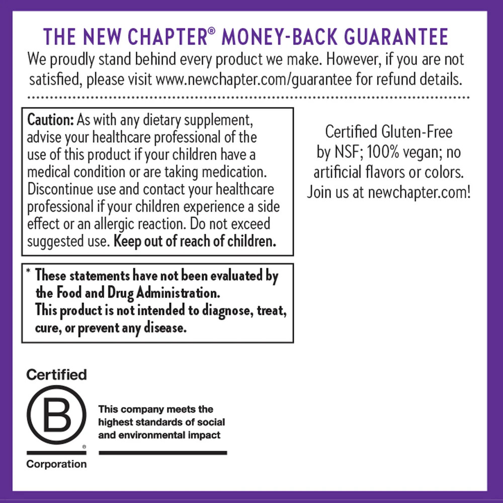 New Chapter Kids Organic Elderberry Gummies - 30 Gummies