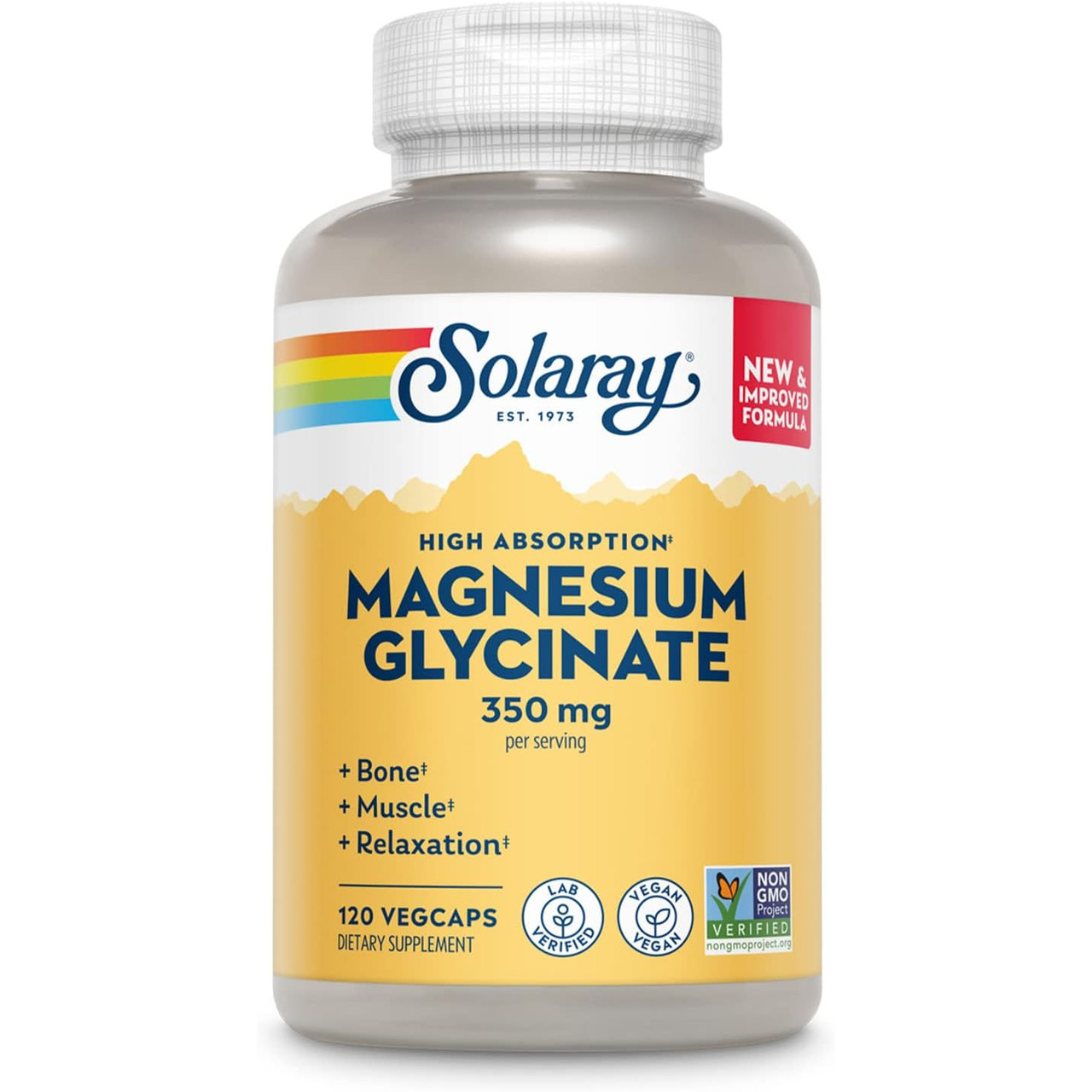 Solaray Magnesium Glycinate 350 SLRY-MG350 22.99