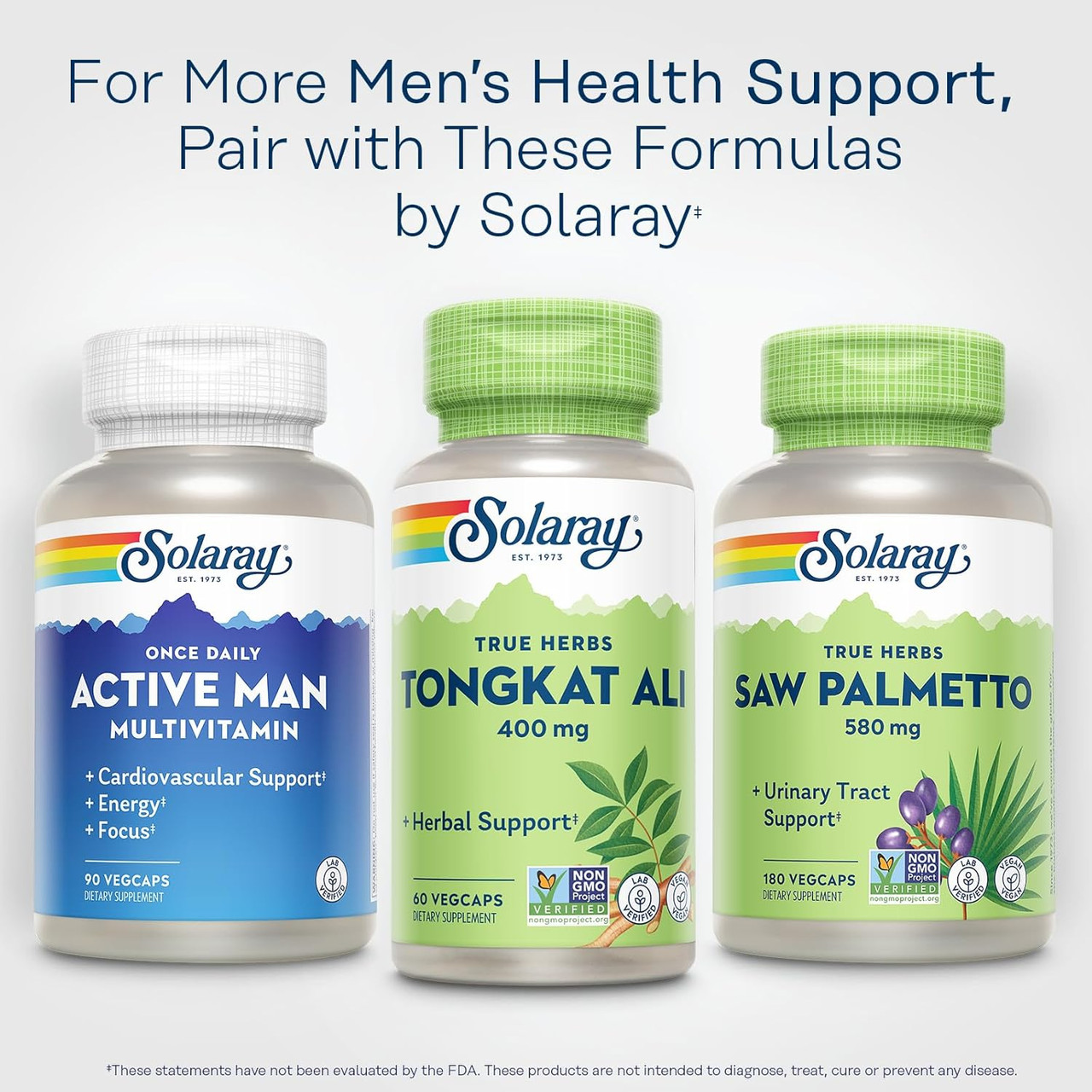 Solaray Tongkat Ali Root - 60 Capsules