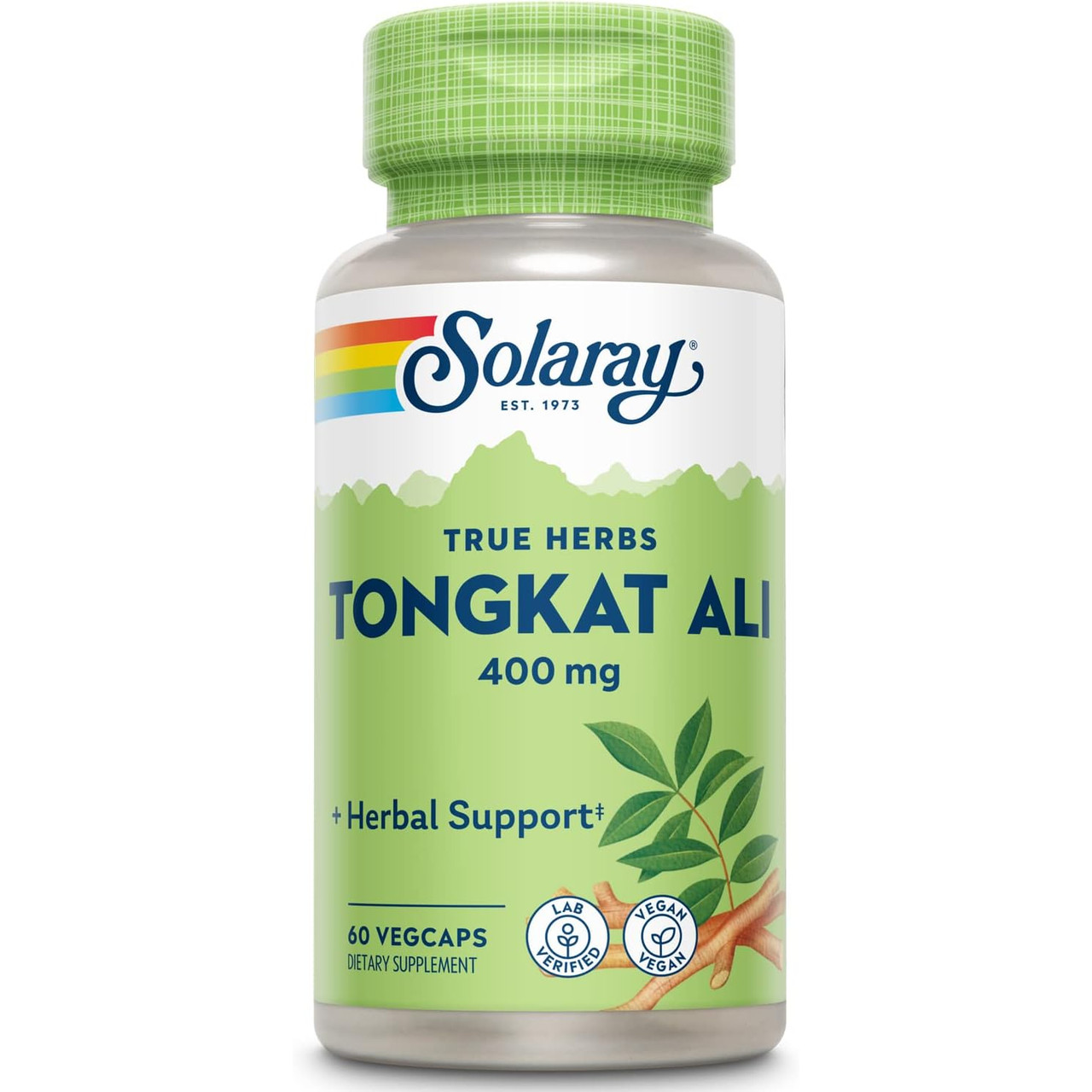 Solaray Tongkat Ali Root - 60 Capsules SLRY44336 17.99