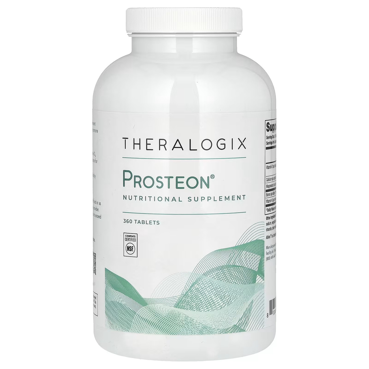 Theralogix Prosteon Bone Health Supplement - 90 Day Supply - 360 Tablets THLG10360 64.99