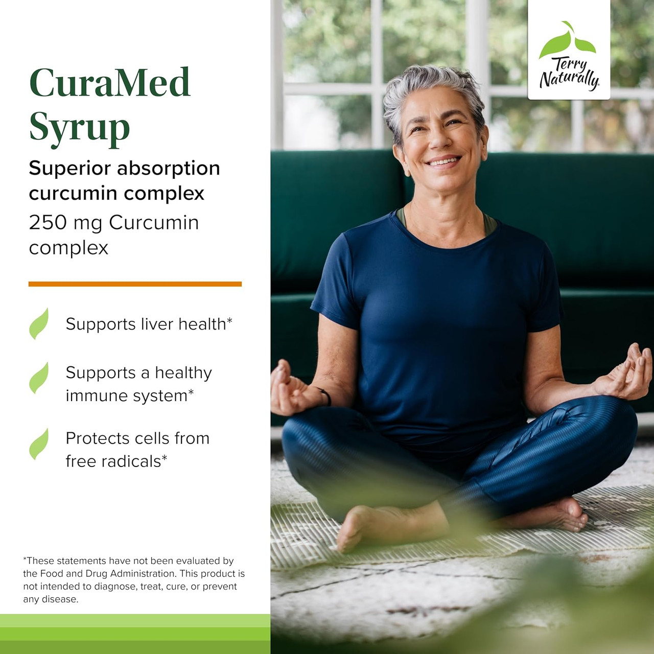 Terry Naturally CuraMed Syrup - 240 Milliliters