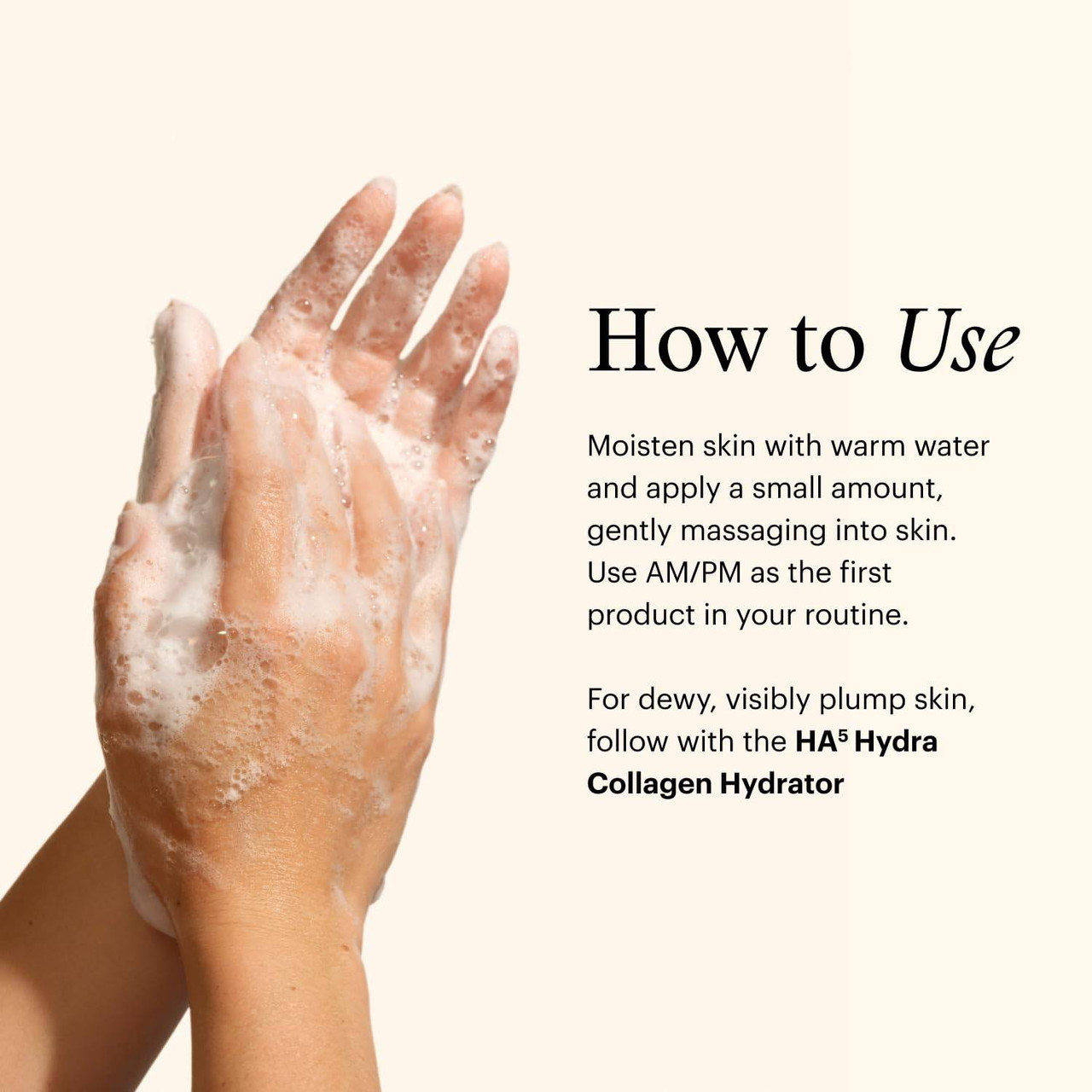 SkinMedica HA5 Hydra Collagen Hydrating Foaming Cleanser