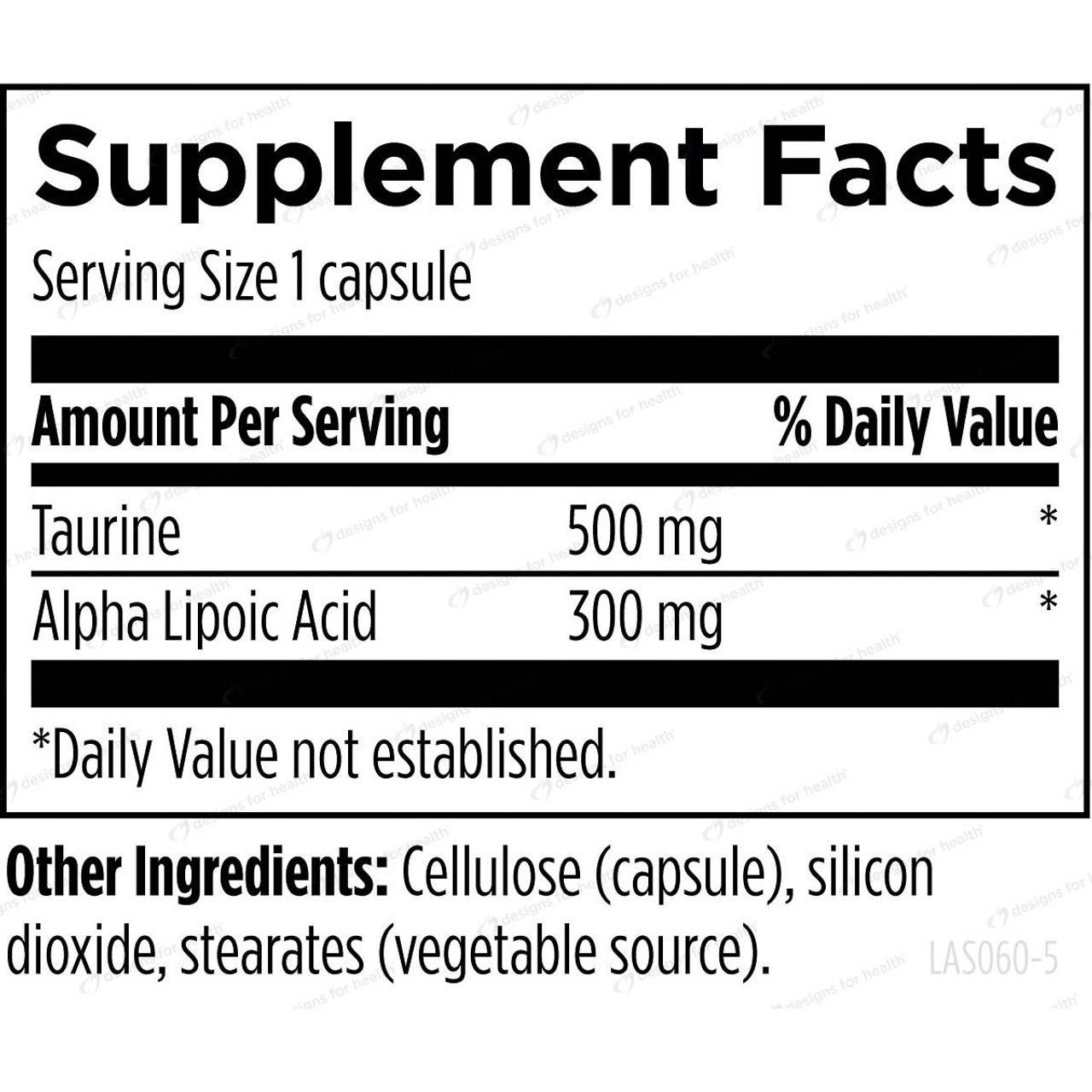 Designs for Health Lipoic Acid Supreme - 60 Capsules
