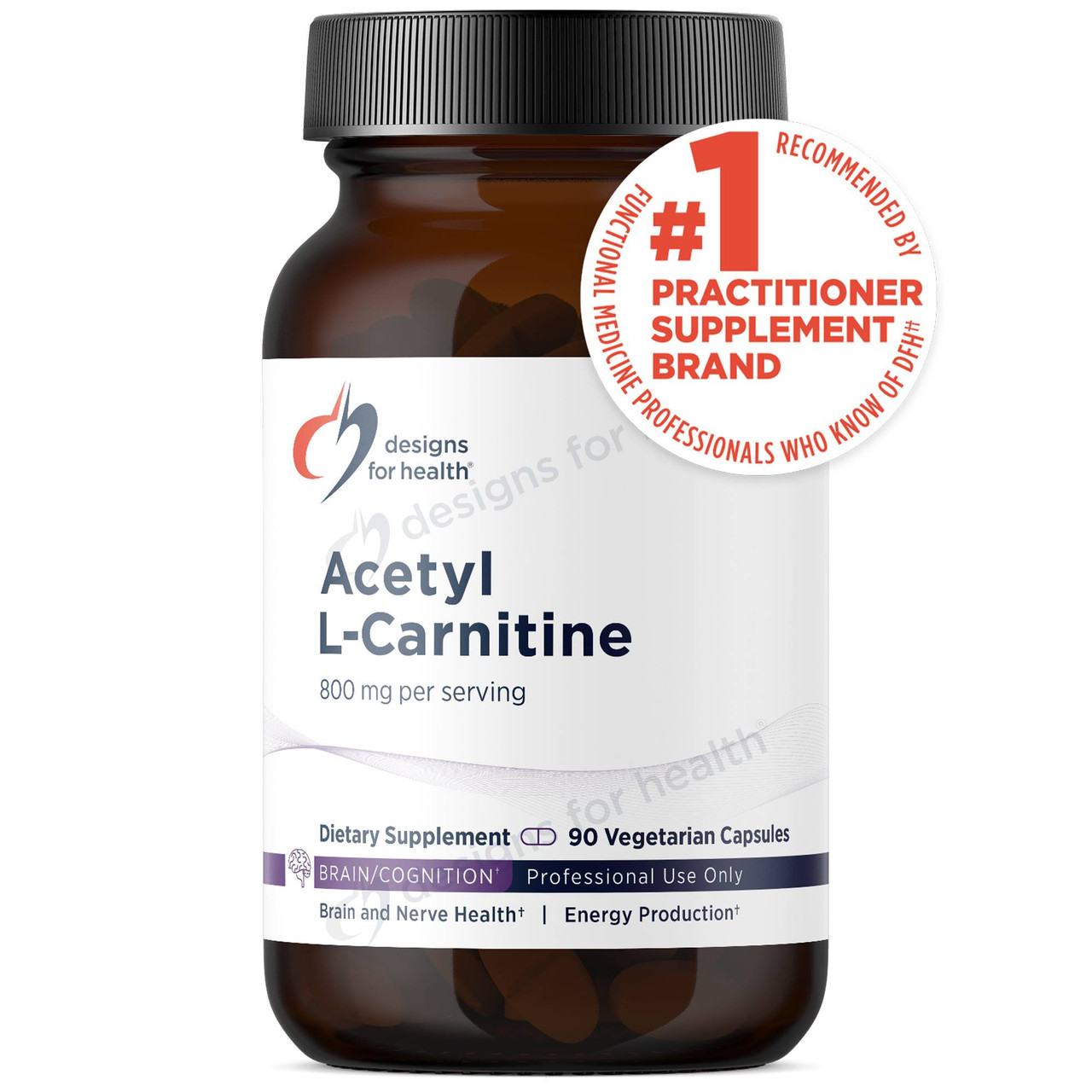 Designs for Health Acetyl L-Carnitine - 90 Capsules