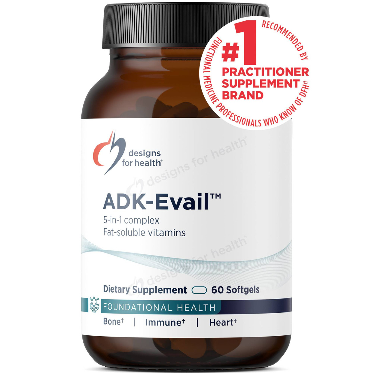 Designs for Health ADK Evail - 60 Softgels