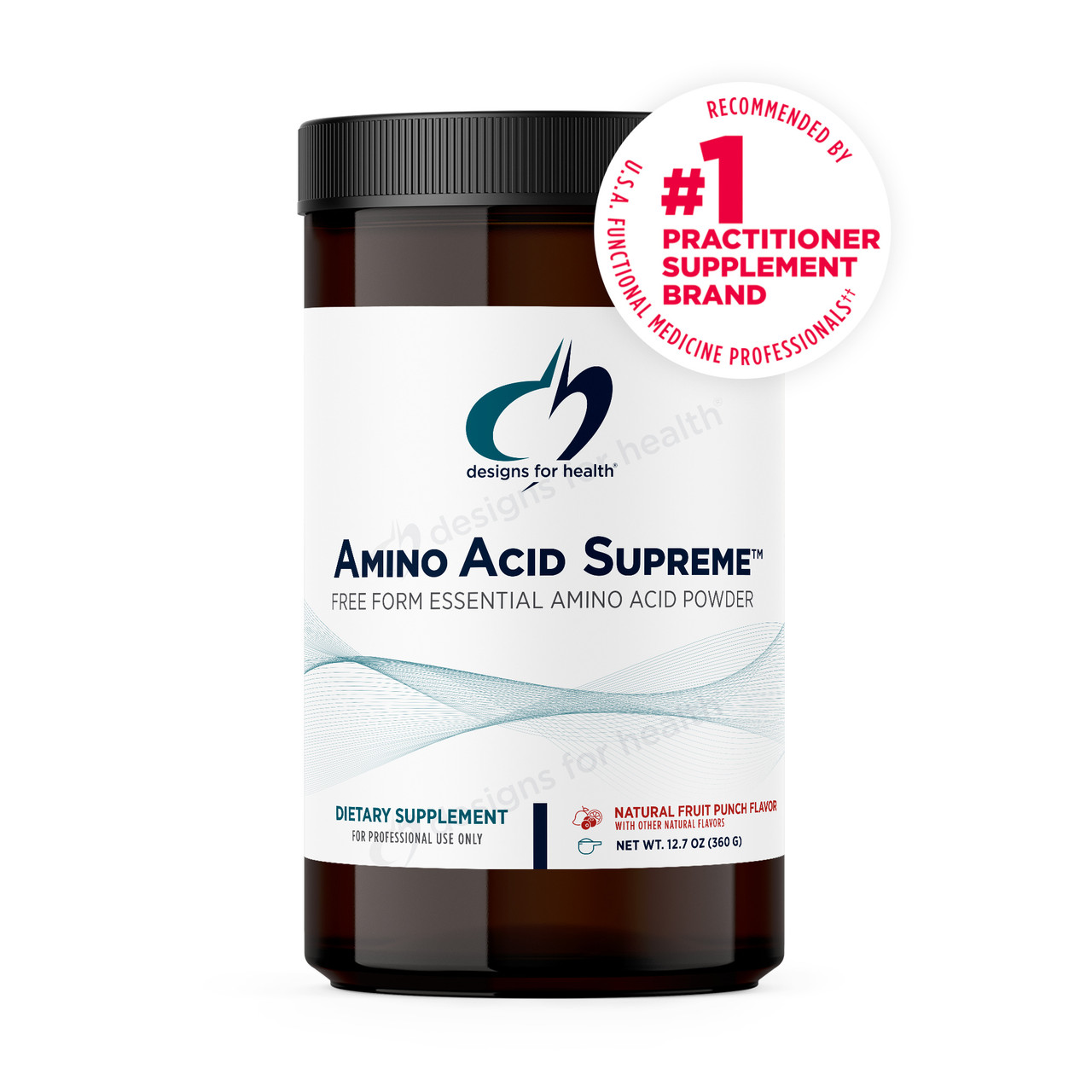 Designs for Health Amino Acid Supreme - Fruit Punch - 360 G (12.7 Oz) Powder DSHL04870 82.49