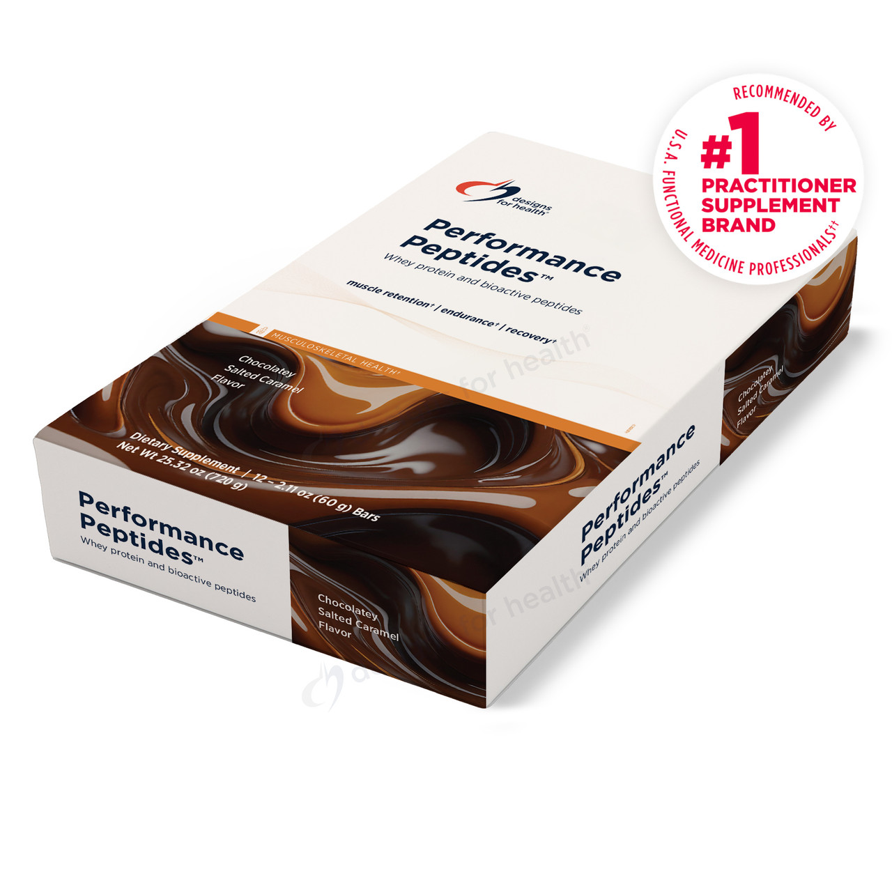 Designs for Health Performance Peptides Bar - 12 Bars DSHL08106 39.99