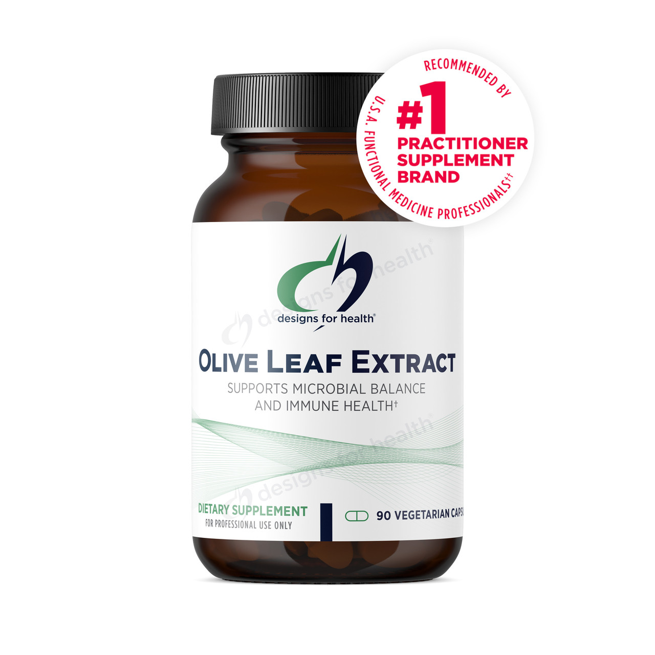 Designs for Health Olive Leaf Extract - 90 Capsules DSHL00490 47.99